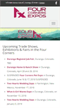 Mobile Screenshot of fourcornersexpos.com